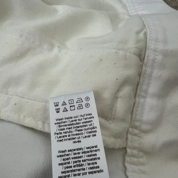 Liverpool White Denim Jeans Jacket 2X - Picture 12 of 12